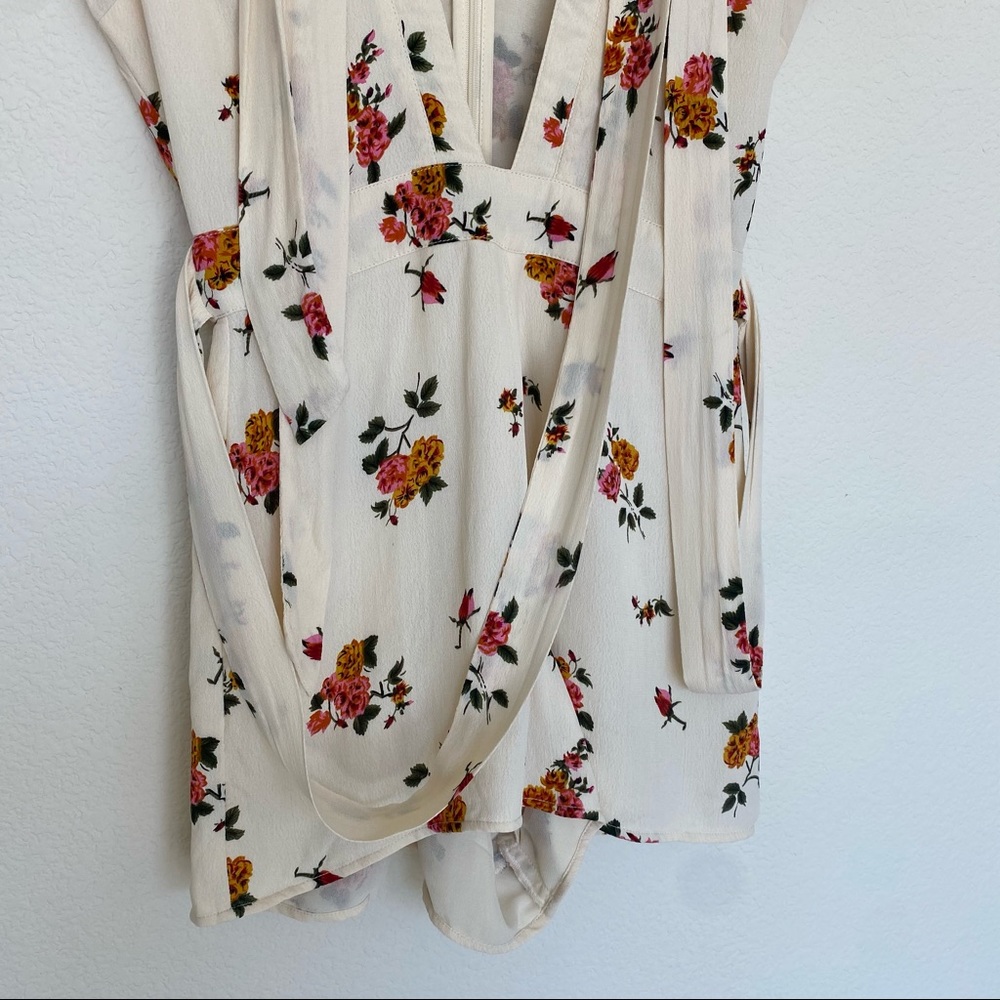 Privacy Please X Revolve Goodwin Creme Romper | XS - Picture 5 of 16